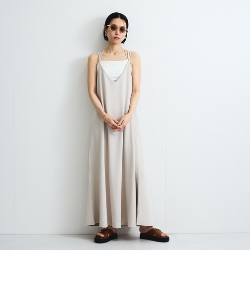 カットジョーゼットキャミワンピース≪手洗い可能≫