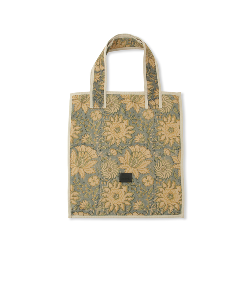 ハンドブロックプリントトートバッグ