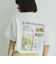 バックプリントオーバーサイズTシャツ≪手洗い可能≫