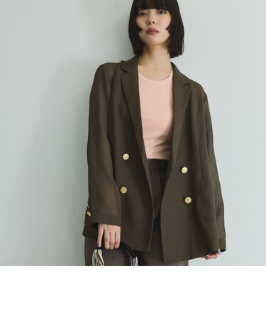 メッシュダブルテーラージャケット≪手洗い可能≫