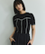 カットリブハイショクステッチTシャツ≪手洗い可能≫