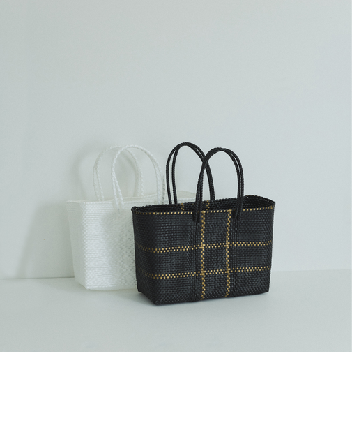 【Moon Bird】ハンドメイドメルカドバッグ横長M