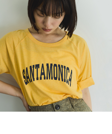 ラグランスリーブロゴTシャツ≪手洗い可能≫