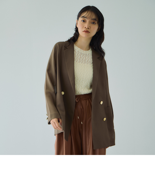 追加生産】メッシュダブルテーラージャケット≪手洗い可能