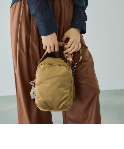 リサイクルレザー】ショルダーポーチ｜ビッキーの通販｜&mall（アンド