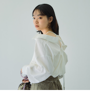 ドビーチェックマルチブラウス≪手洗い可能≫