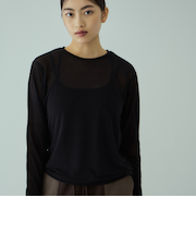 セカンドスキンシアープルオーバー≪手洗い可能≫