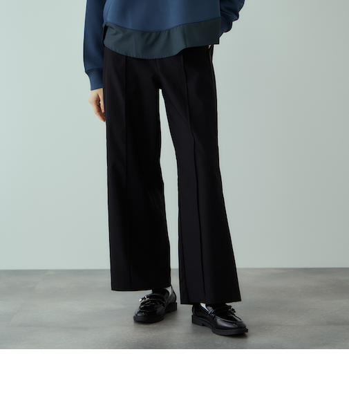 センターシームストレッチイージーパンツ≪手洗い可能≫