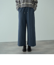 軽量ボンディングイージーワイドパンツ≪洗濯機で洗える