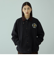 TIGER刺繍ダックジャケット≪手洗い可能≫