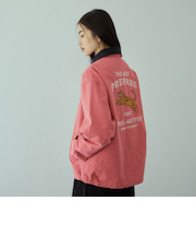 TIGER刺繍ダックジャケット≪手洗い可能≫