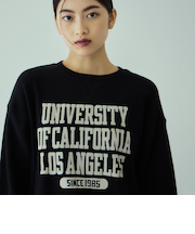 トンプキン裏毛カレッジロゴプルオーバー≪洗濯機で洗える≫