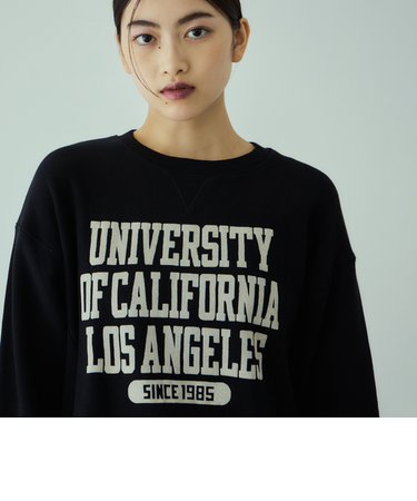 トンプキン裏毛カレッジロゴプルオーバー≪洗濯機で洗える≫