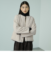 ひょうたんキルトリバーシブルZIPジャケット