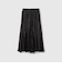 ワッシャーマットサテンプリーツスカート≪手洗い可能≫