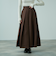 ワイドプリーツスリットスカート≪手洗い可能≫