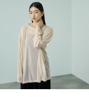 セミシアーオーバーサイズカットソー≪手洗い可能≫