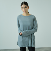 セミシアーオーバーサイズカットソー≪手洗い可能≫