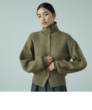 メニボタン2WAYネックニット≪手洗い可能≫