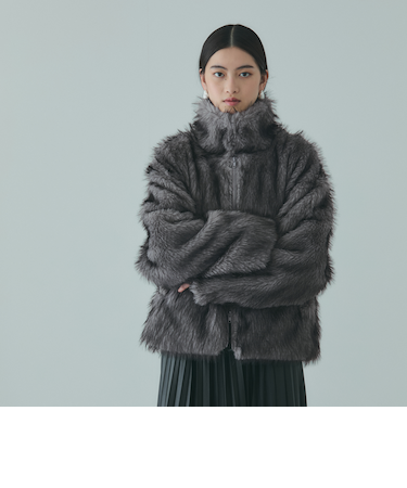 フェイクファージャケット