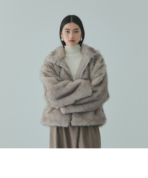 フェイクファージャケット