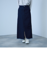 【落ち感◎】10OZデニムIラインスカート