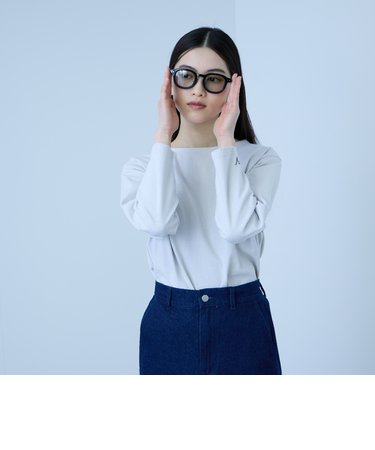 【シーズンレス】袖刺繍コットンプルオーバー