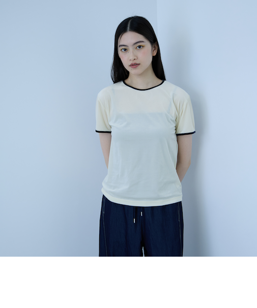 シアーベロアTシャツ【日本製】