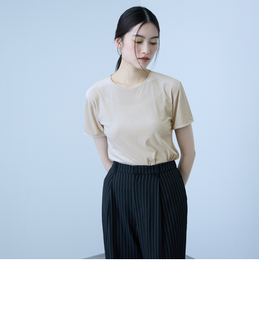 シアーベロアTシャツ【日本製】