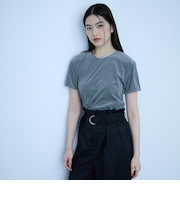 シアーベロアTシャツ【日本製】