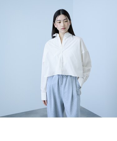 バックロング フォルムシャツ