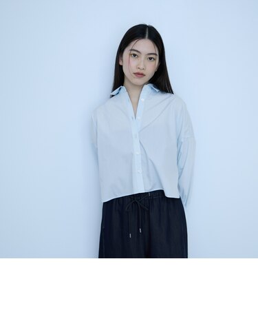 バックロング フォルムシャツ