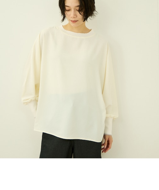 ドルマンスリーブブラウス