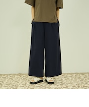 接触冷感カットソーワイドパンツ