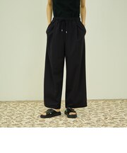 【涼やかストレッチ】ワイドパンツ