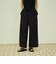 【涼やかストレッチ】ワイドパンツ