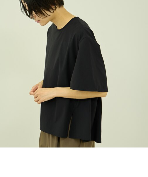 【涼やかストレッチ】半袖ブラウス