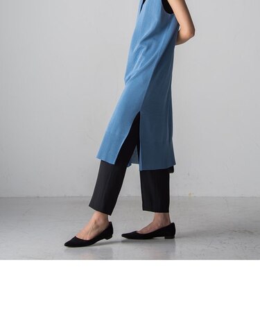 センターラインストレートパンツ≪手洗い可能≫