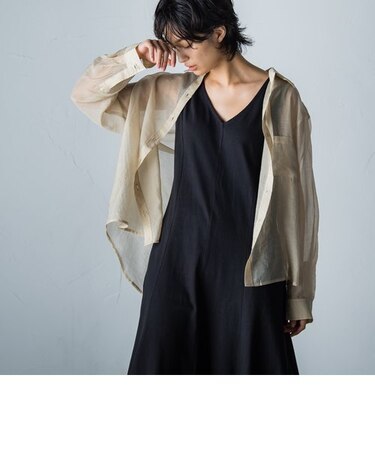 シアーシャツ≪洗濯機で洗える≫