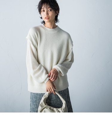 ラクーンブレンドニットベスト