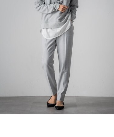 裏起毛BACKジョガーイージーパンツ≪洗濯機で洗える≫