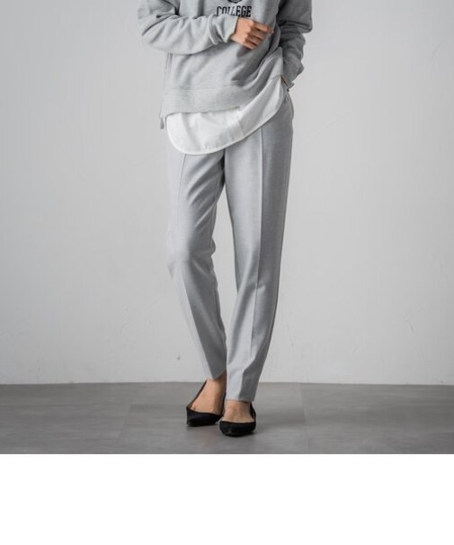 裏起毛BACKジョガーイージーパンツ≪洗濯機で洗える≫