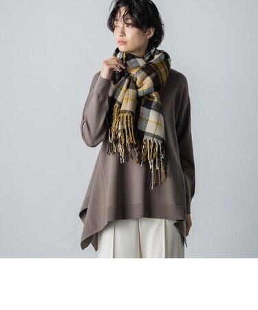 マフラーSETスウィングヘムニットプルオーバー≪手洗い可能≫