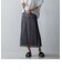 ヘムプリーツシアースカート≪手洗い可能≫