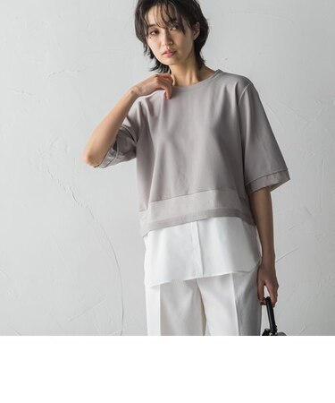 シアードッキングプルオーバー≪洗濯機で洗える≫