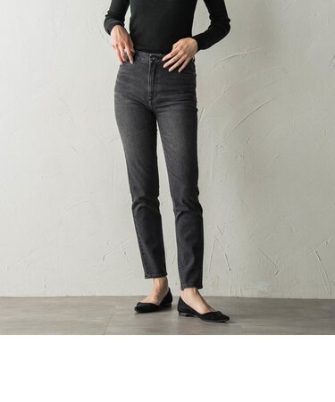 デニムスキニーパンツ≪洗濯機で洗える≫