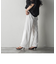 WATER　REPELLENTサイドラインワイドパンツ≪手洗い可能≫
