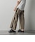 WATER　REPELLENTサイドラインワイドパンツ≪手洗い可能≫