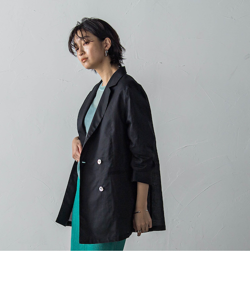 ダブルブレストシアージャケット≪手洗い可能≫｜メイソングレイの通販