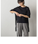 サイドニットドッキングTシャツ≪手洗い可能≫